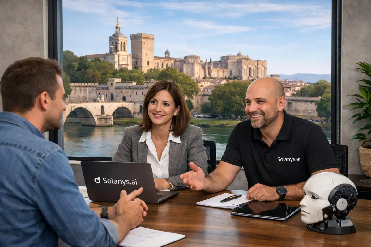 Agence IA à Avignon spécialisée dans l'automatisation et l'intelligence artificielle pour les entreprises locales
