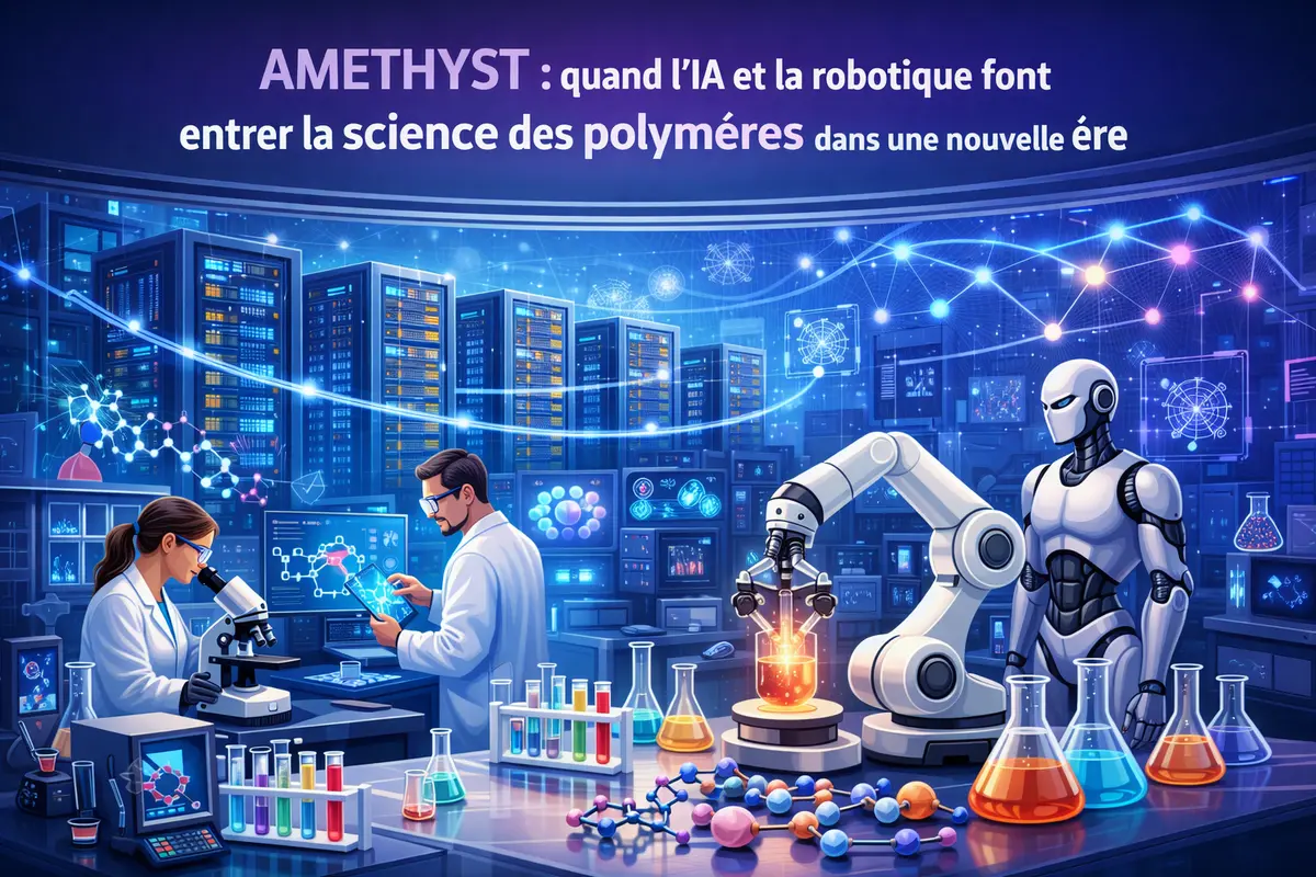 IA pour la science des polymères