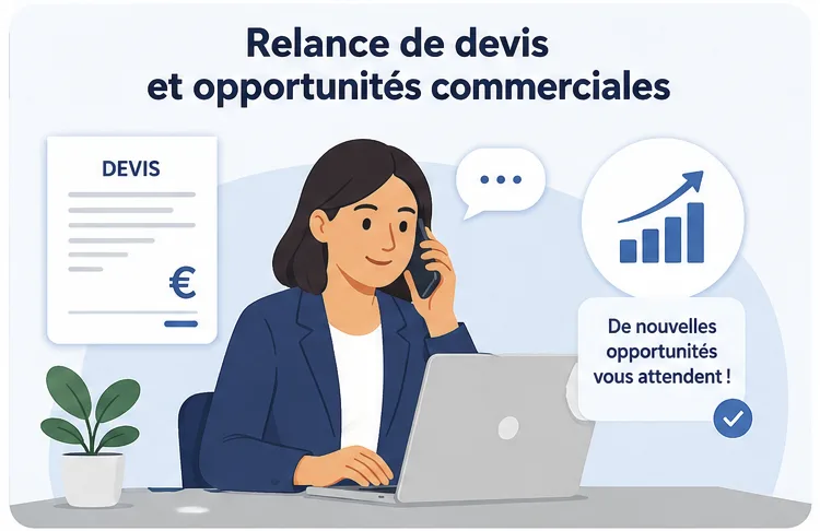 Automatiser la relance de devis et opportunités commerciales
