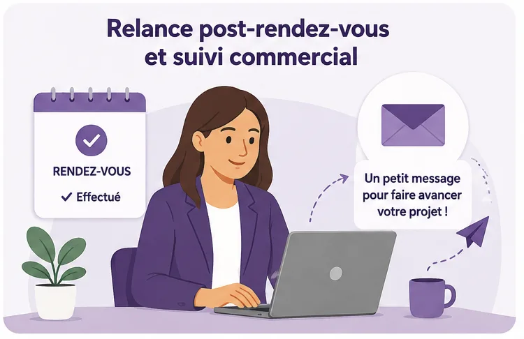 Automatiser la relance post-rendez-vous et le suivi commercial