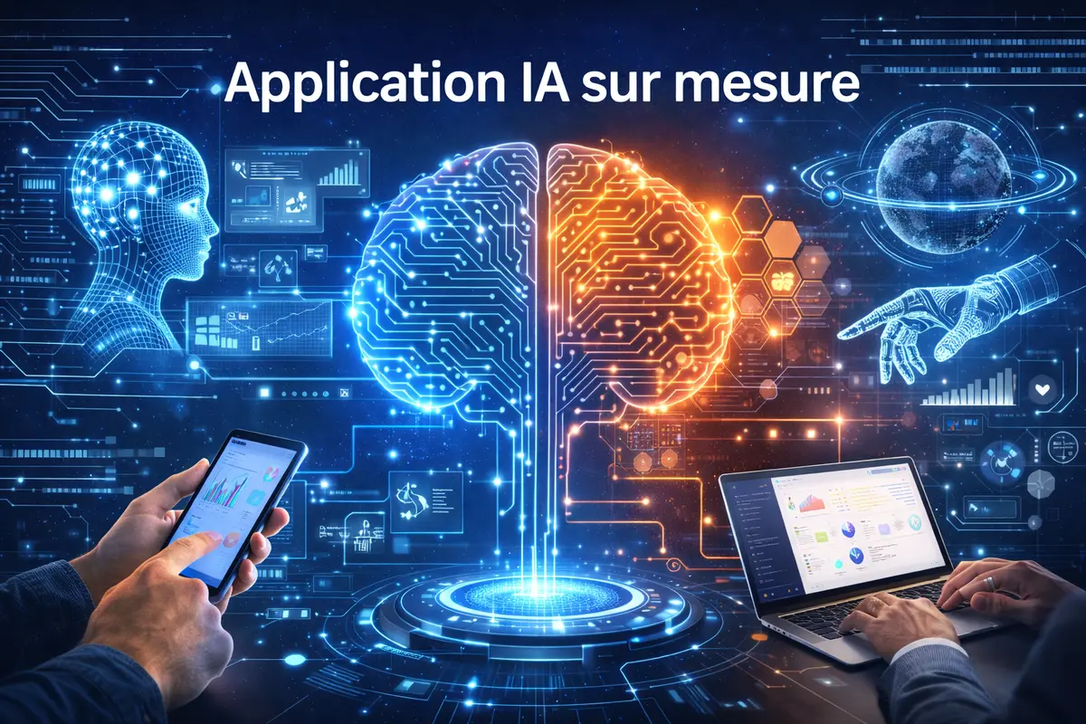 Application IA sur mesure