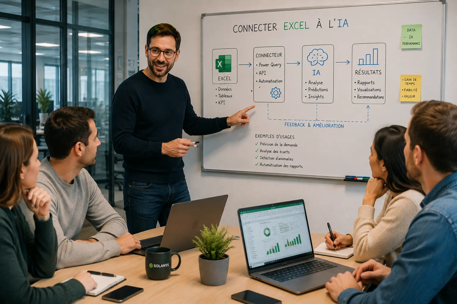 Accompagnement IA & Data pour PME industrielle
